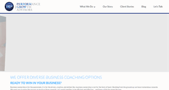 Desktop Screenshot of performancegrowthadvisors.com